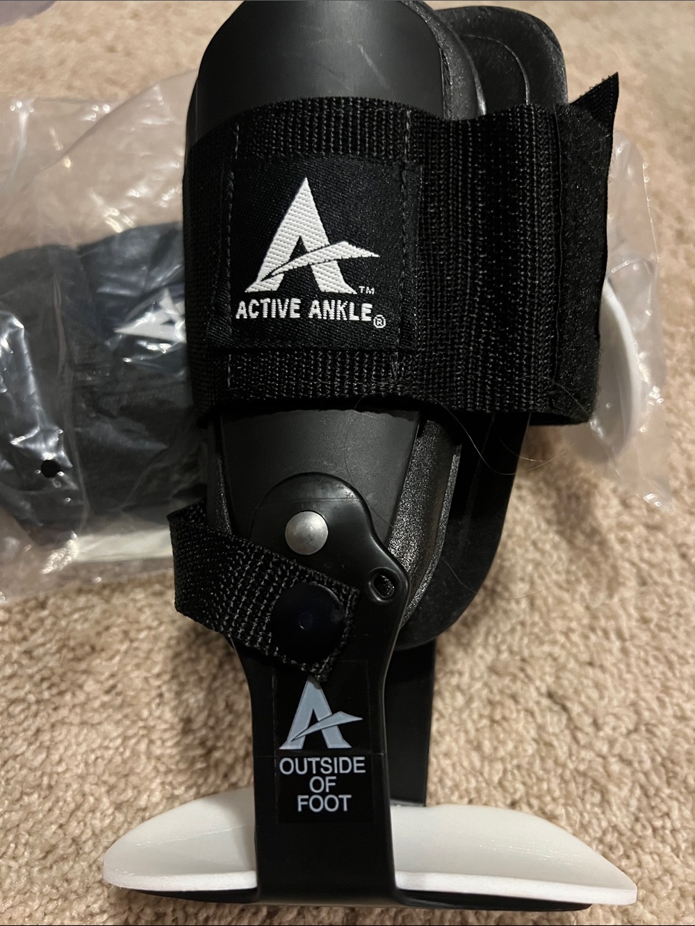 Active Ankle T2 Black Ankle Braces Pair 2